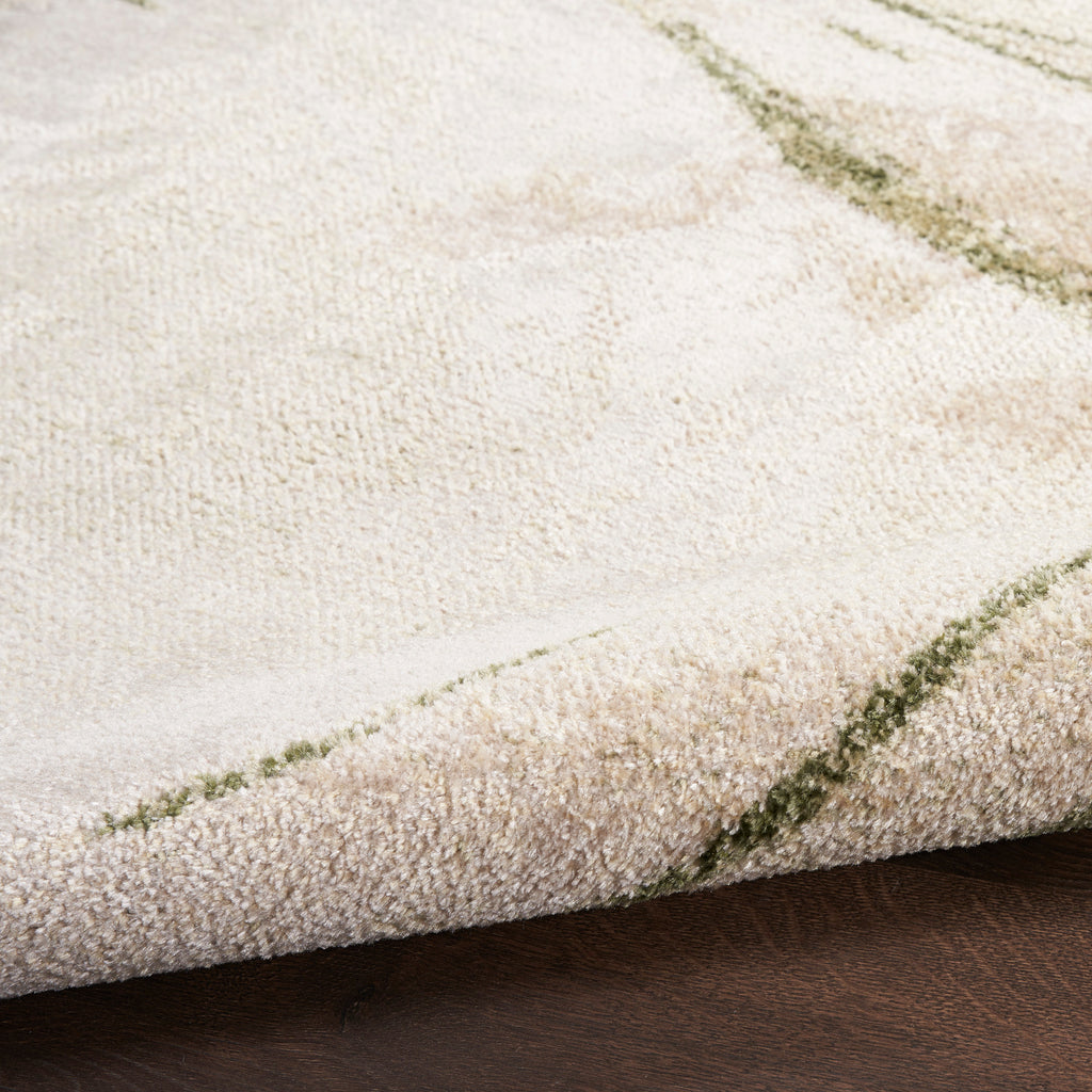nourison astra machine washable asw14 beige green rug