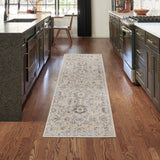 nourison oushak home ous01 cream rug