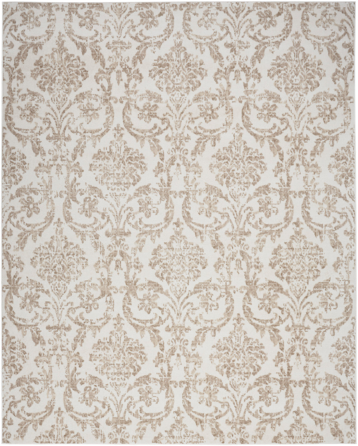 nourison jubilant jub09 ivory beige rug