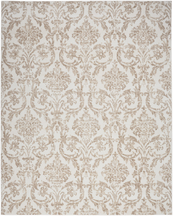 nourison jubilant jub09 ivory beige rug