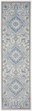 nourison elation etn10 ivory blue rug