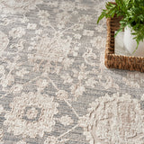 nourison eco cycle ecy02 charcoal rug
