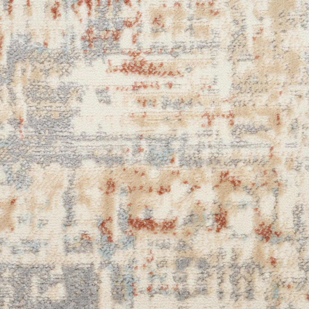 nourison ck005 enchanting ech06 ivory grey rug