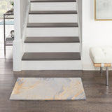 nourison prismatic prs28 grey gold rug
