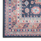 nourison vintage home vnh03 navy rug