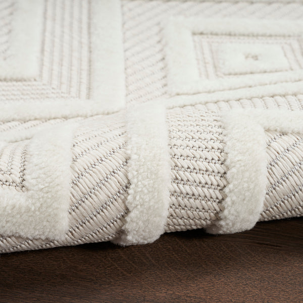 nourison versatile nrv01 ivory white rug
