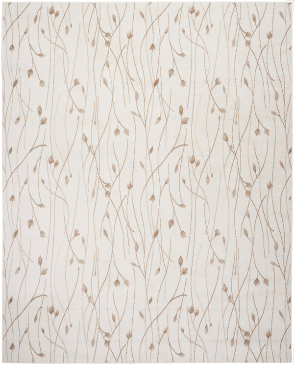 nourison grafix grf15 ivory beige rug