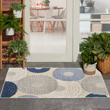 nourison aloha alh29 blue grey rug