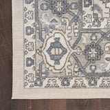 nourison quarry qua05 ivory blue rug