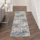 nourison passion psn36 ivory teal rug