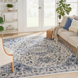 nourison passion psn33 ivory grey rug