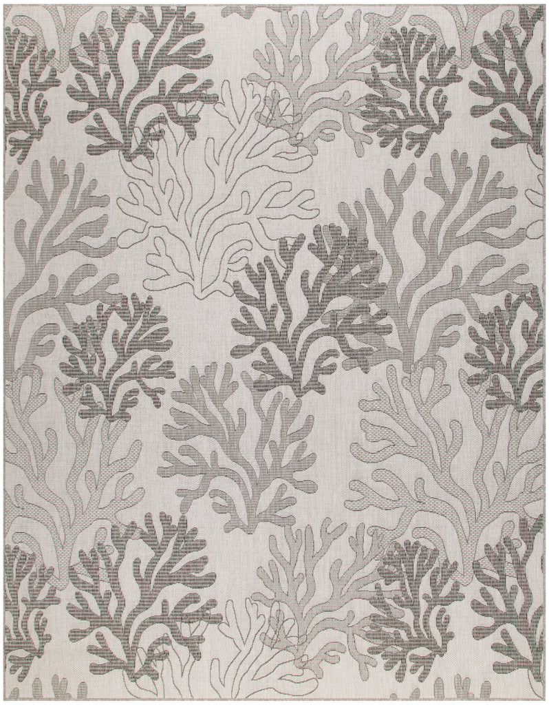 nourison garden oasis goa05 grey rug