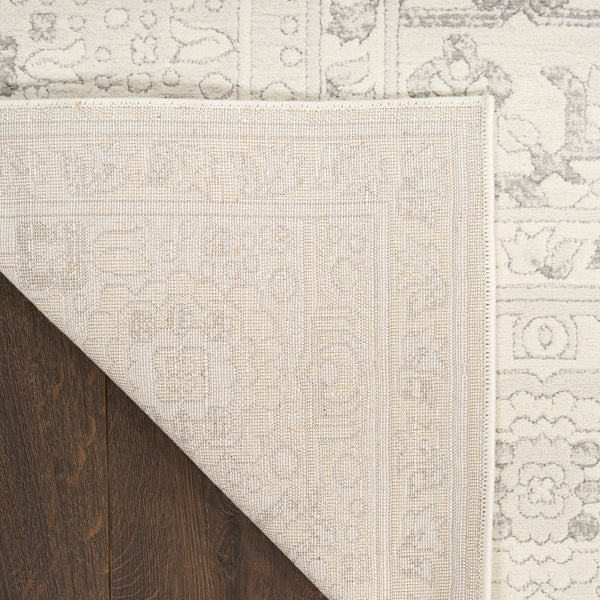 nourison grace gce02 grey rug