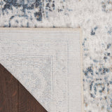 nourison astra machine washable asw16 ivory blue rug