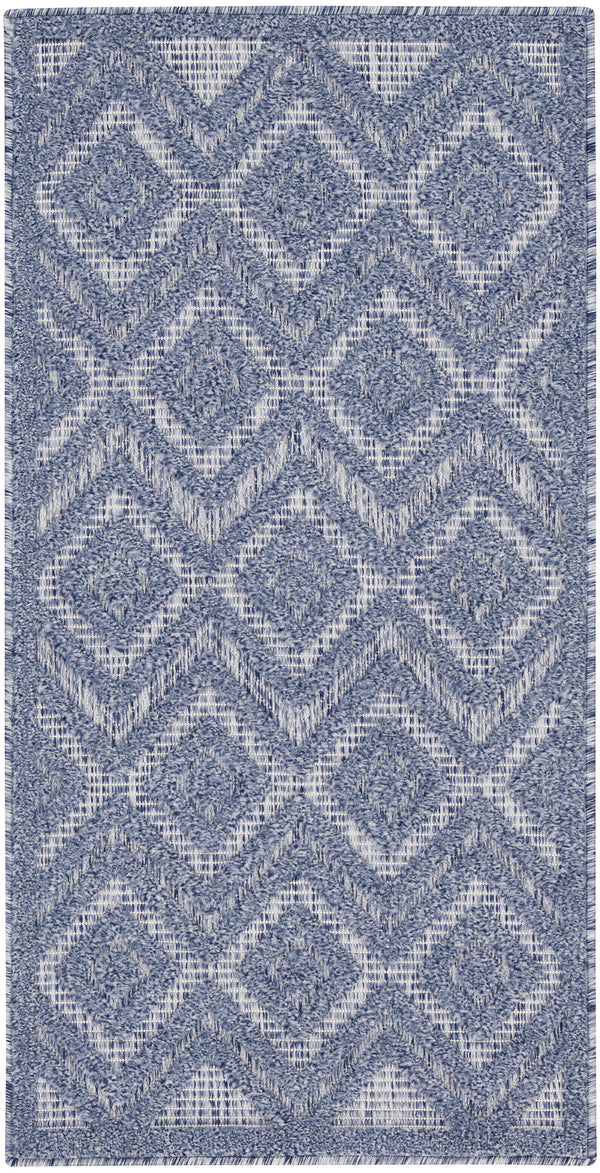 nourison versatile nrv01 denim blue rug