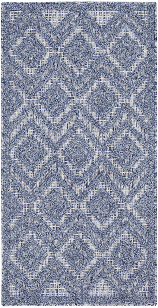 nourison versatile nrv01 denim blue rug