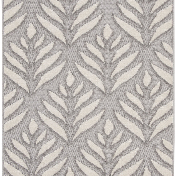 nourison aloha alh35 grey rug