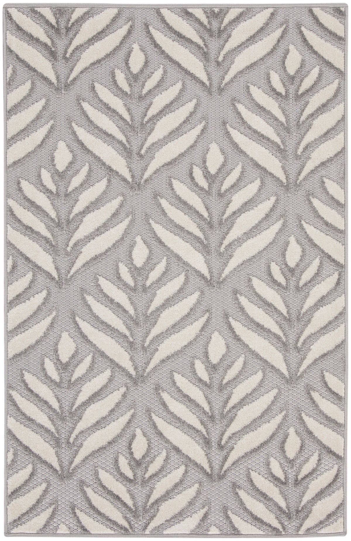 nourison aloha alh35 grey rug