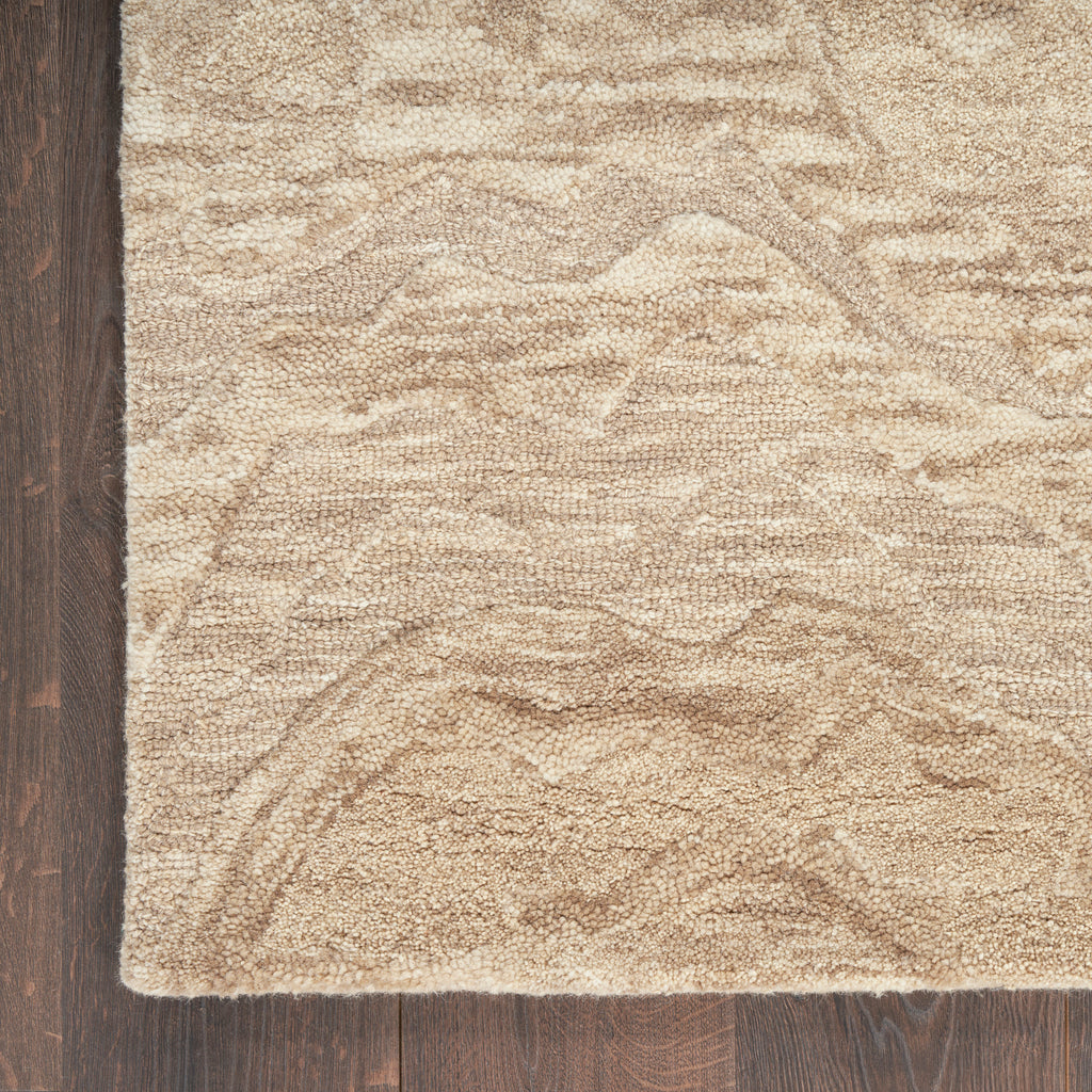 nourison graceful gru01 taupe rug