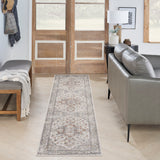 nourison astra machine washable asw12 grey multicolor rug
