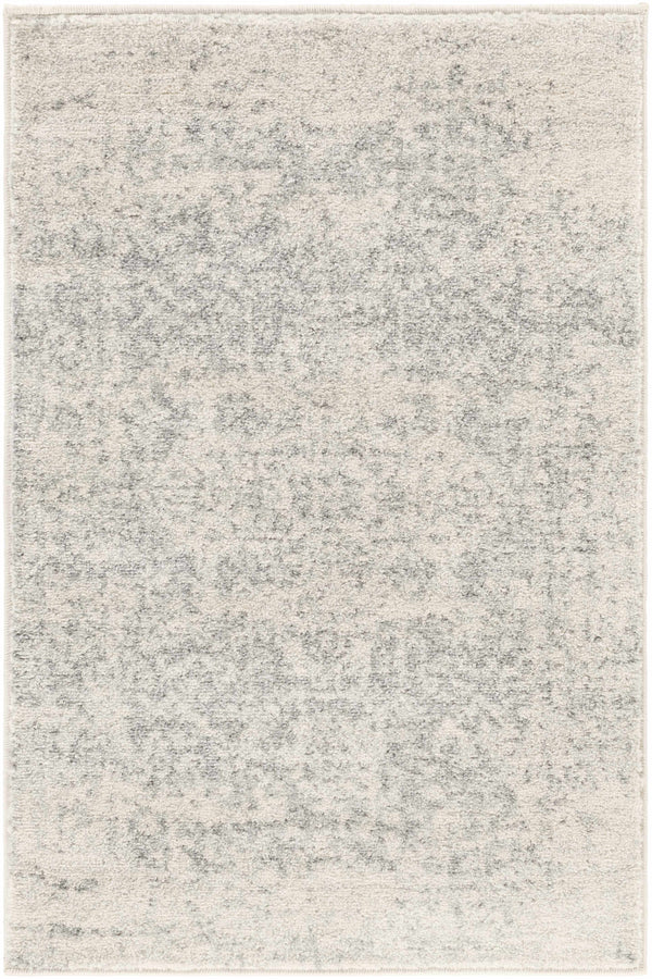 Hauteloom Rachel RAC Charcoal Machine Made Polypropylene Rug