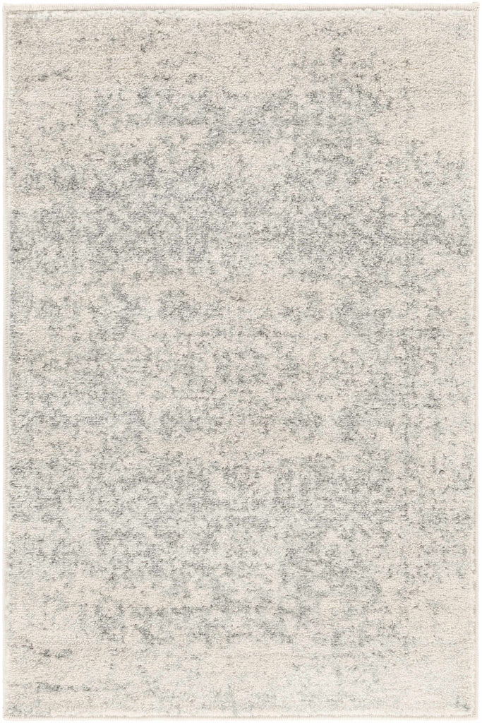 Hauteloom Rachel RAC Charcoal Machine Made Polypropylene Rug