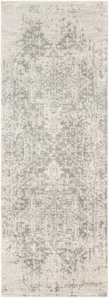 Hauteloom Rachel RAC Charcoal Machine Made Polypropylene Rug