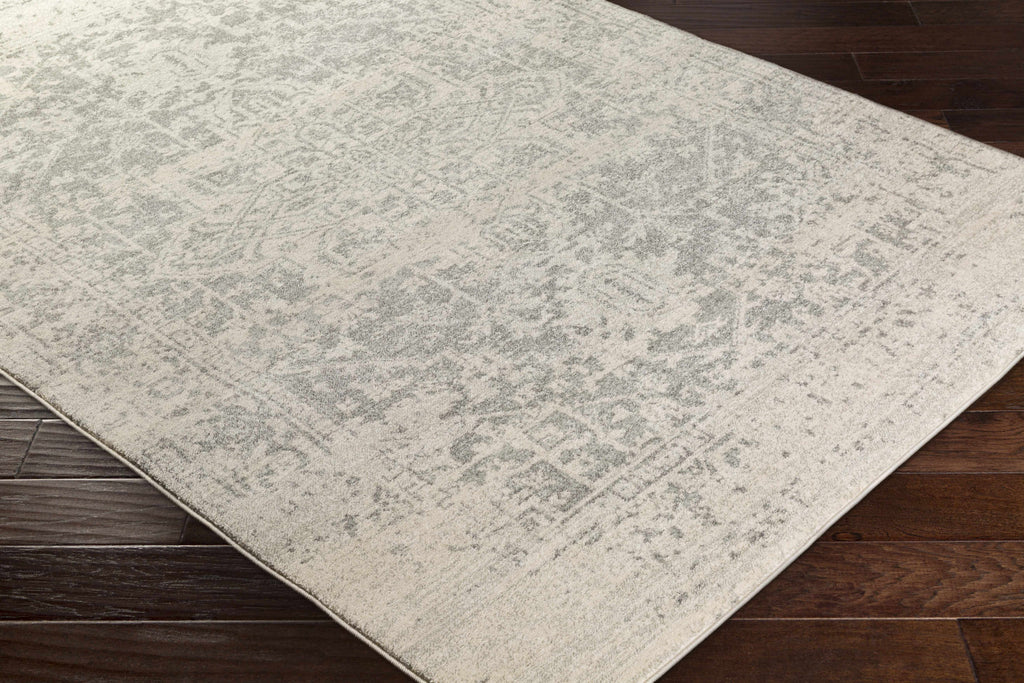Hauteloom Rachel RAC Charcoal Machine Made Polypropylene Rug