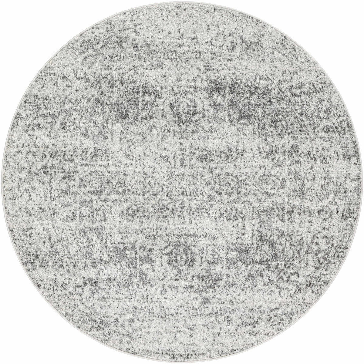 Hauteloom Rachel RAC Charcoal Machine Made Polypropylene Rug