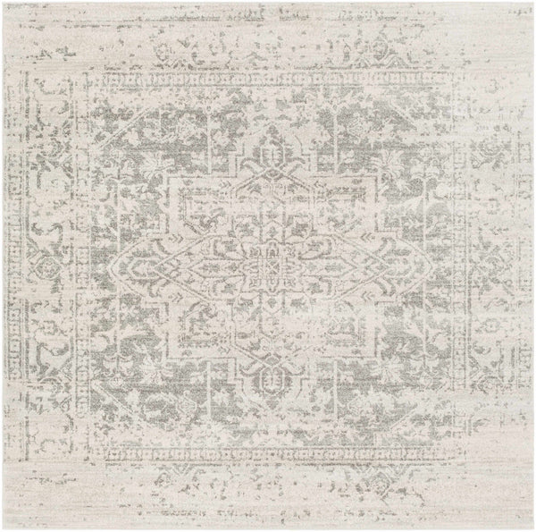 Hauteloom Rachel RAC Charcoal Machine Made Polypropylene Rug