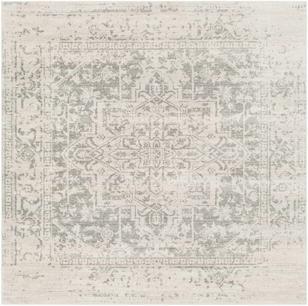 Hauteloom Rachel RAC Charcoal Machine Made Polypropylene Rug