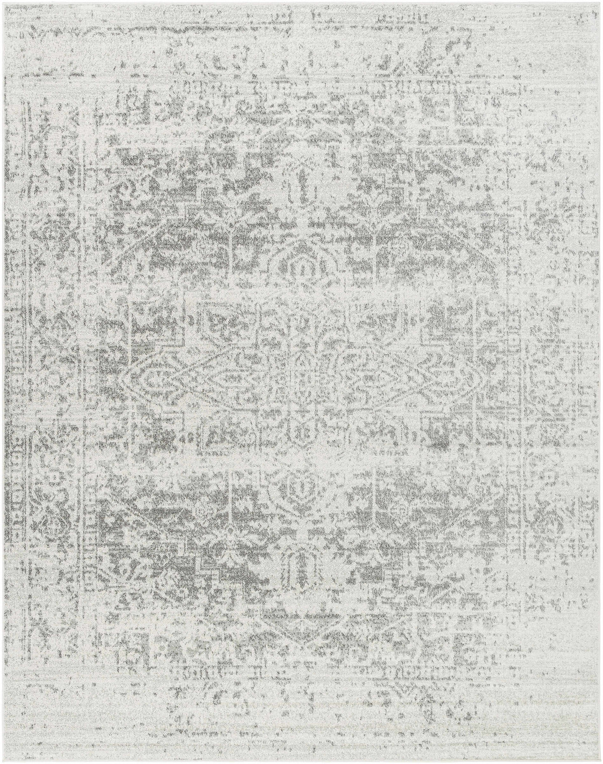 Hauteloom Rachel RAC Charcoal Machine Made Polypropylene Rug