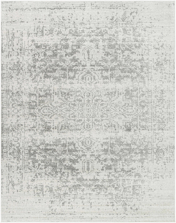 Hauteloom Rachel RAC Charcoal Machine Made Polypropylene Rug