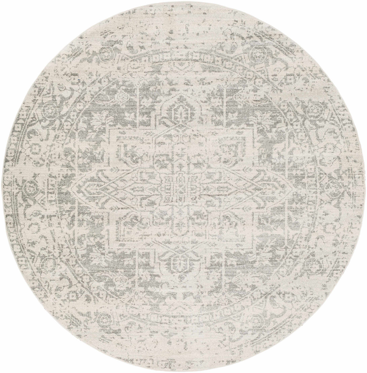Hauteloom Rachel RAC Charcoal Machine Made Polypropylene Rug