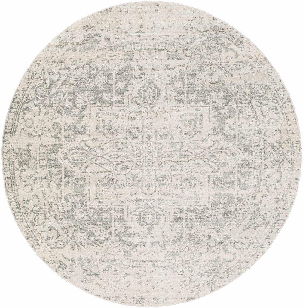 Hauteloom Rachel RAC Charcoal Machine Made Polypropylene Rug