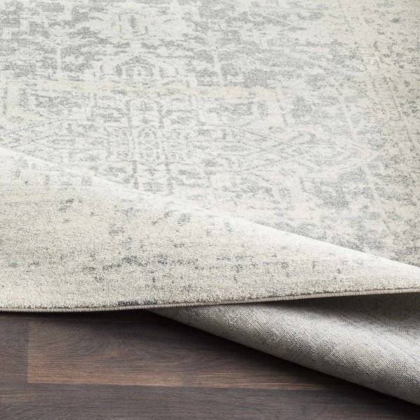 Hauteloom Rachel RAC Charcoal Machine Made Polypropylene Rug