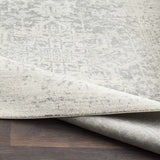 Hauteloom Rachel RAC Charcoal Machine Made Polypropylene Rug