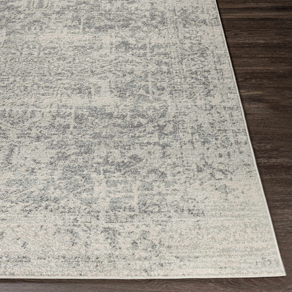 Hauteloom Rachel RAC Charcoal Machine Made Polypropylene Rug