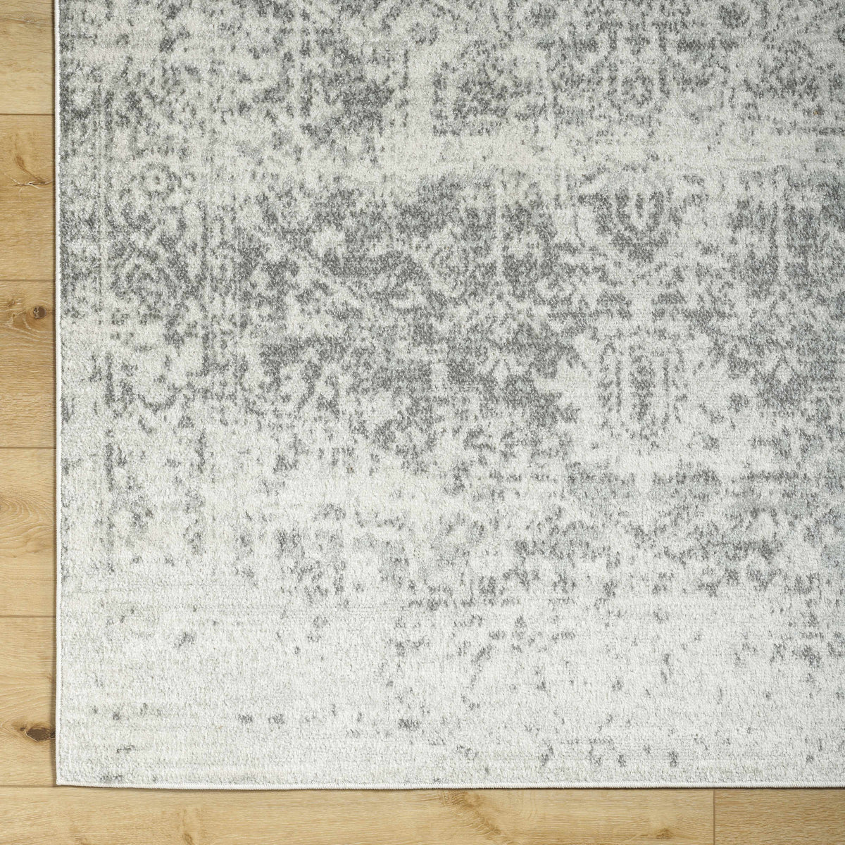 Hauteloom Rachel RAC Charcoal Machine Made Polypropylene Rug