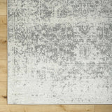 Hauteloom Rachel RAC Charcoal Machine Made Polypropylene Rug