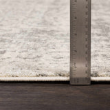 Hauteloom Rachel RAC Charcoal Machine Made Polypropylene Rug