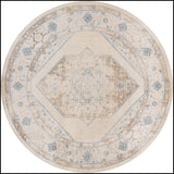 nourison astra machine washable asw13 ivory blue rug