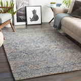 Hauteloom Radisson RADIS Blue Hand Tufted Wool Rug