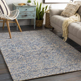 Hauteloom Radisson RADIS Blue Hand Tufted Wool Rug
