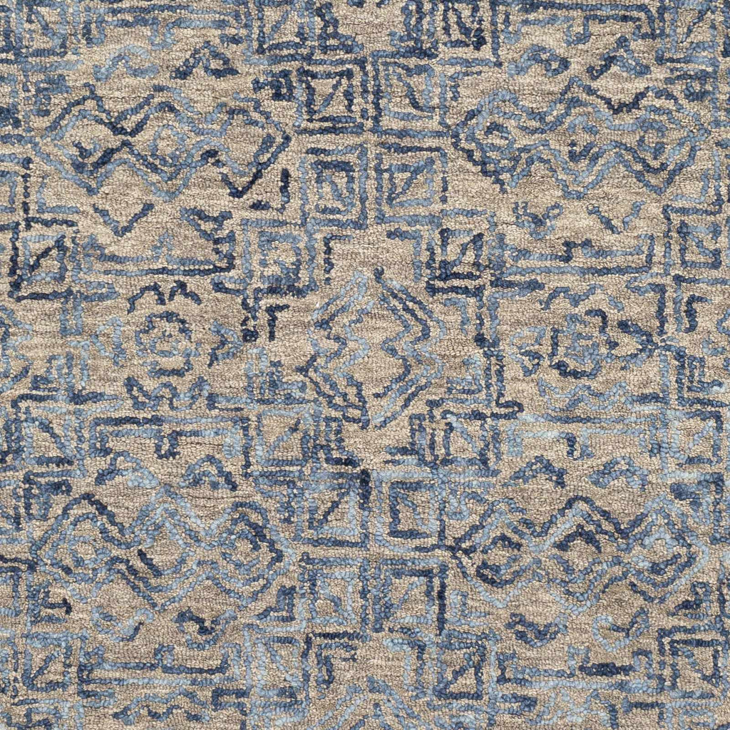 Hauteloom Radisson RADIS Blue Hand Tufted Wool Rug