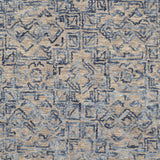 Hauteloom Radisson RADIS Blue Hand Tufted Wool Rug
