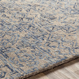 Hauteloom Radisson RADIS Blue Hand Tufted Wool Rug