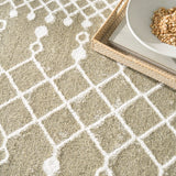 nourison astra machine washable asw10 sage rug