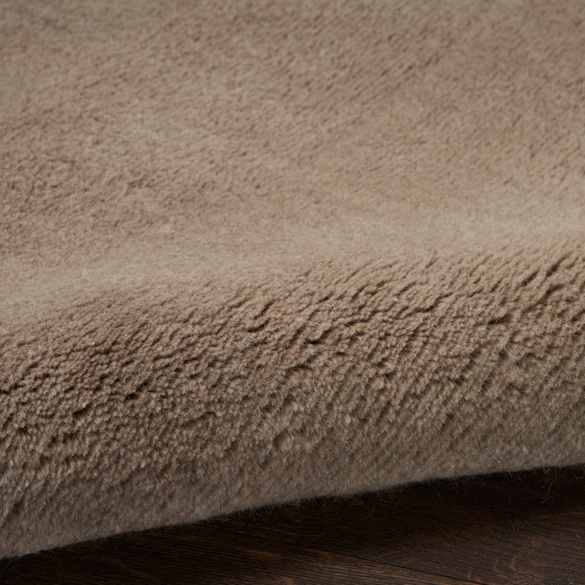 nourison plush cloud plc01 taupe rug