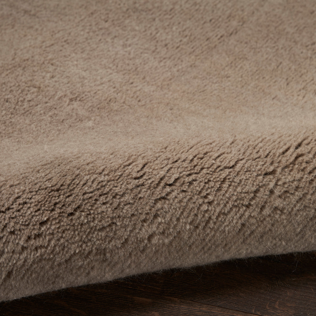 nourison plush cloud plc01 taupe rug
